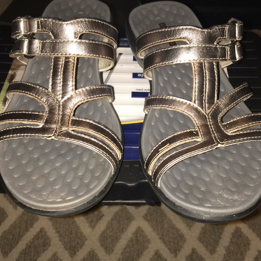 Clark Metallic Sandals